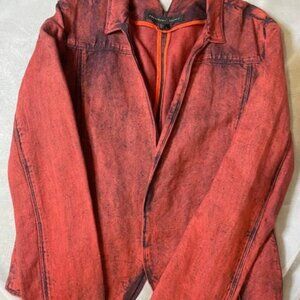 Red Denim Jacket